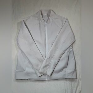 Lululemon Athletica Soft Gray Bomber Jacket